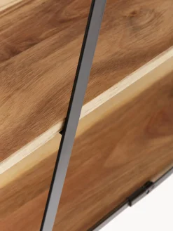 Alzatina a più livelli in legno di acacia Serve