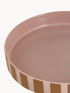 Alzatina in ceramica a righe Toppu