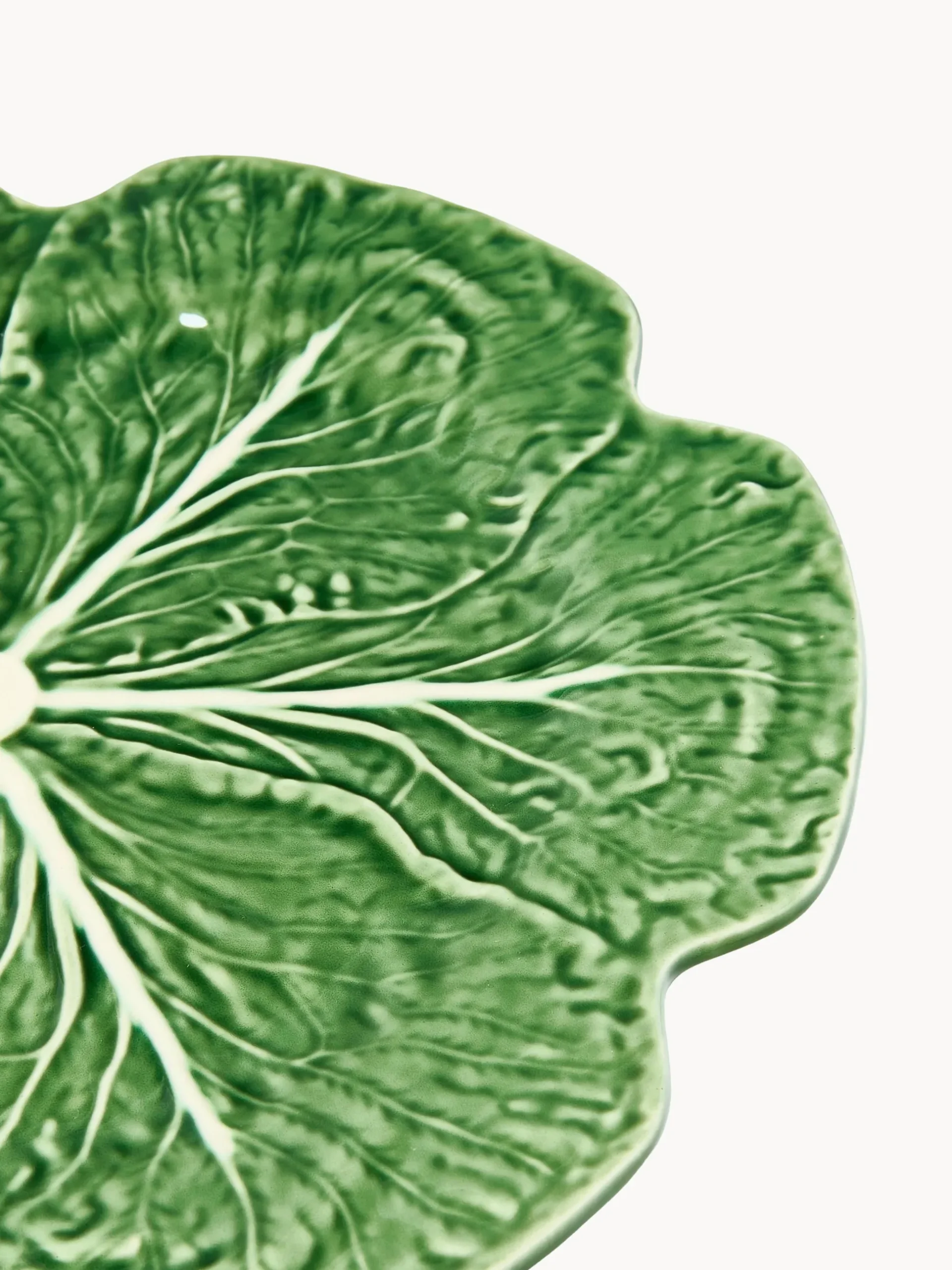 Alzatina per dolci dipinta a mano Cabbage