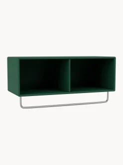 Appendiabiti con mensola in legno Coat