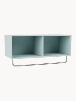 Appendiabiti con mensola in legno Coat