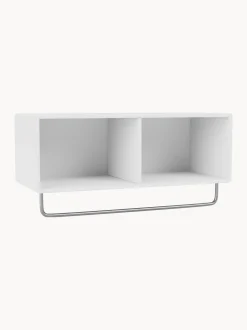Appendiabiti con mensola in legno Coat