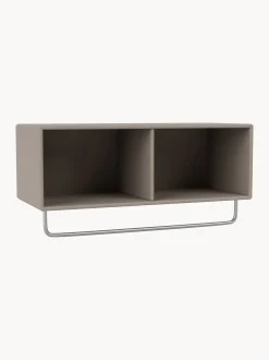 Appendiabiti con mensola in legno Coat