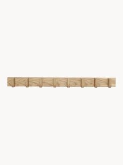 Appendiabiti da parete in legno di quercia Nomad