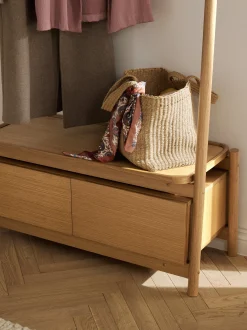 Appendiabiti in legno Libby