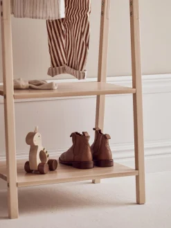 Appendiabiti per bambini in legno di faggio Saga
