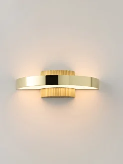 Applique a LED con base millerighe Elna
