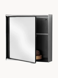 Armadietto a specchio da bagno in acciaio inox Taper