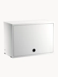 Armadietto con anta ribaltabile String System, larg. 58 x prof. 30 cm