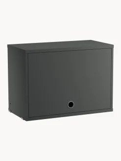 Armadietto con anta ribaltabile String System, larg. 58 x prof. 30 cm