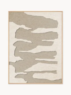 Arte da parete acustica Frequency con cornice in legno