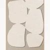 Arte da parete acustica Stone Path con cornice in legno