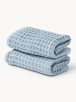 Asciugamano con struttura waffle Ines, varie misure