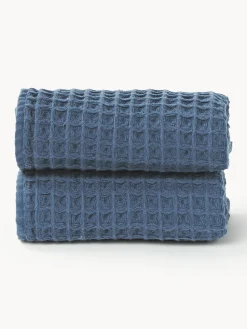 Asciugamano con struttura waffle Ines, varie misure