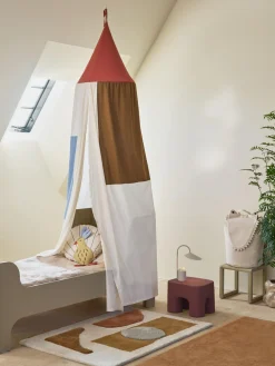 Baldacchino per letto in cotone organico Patch
