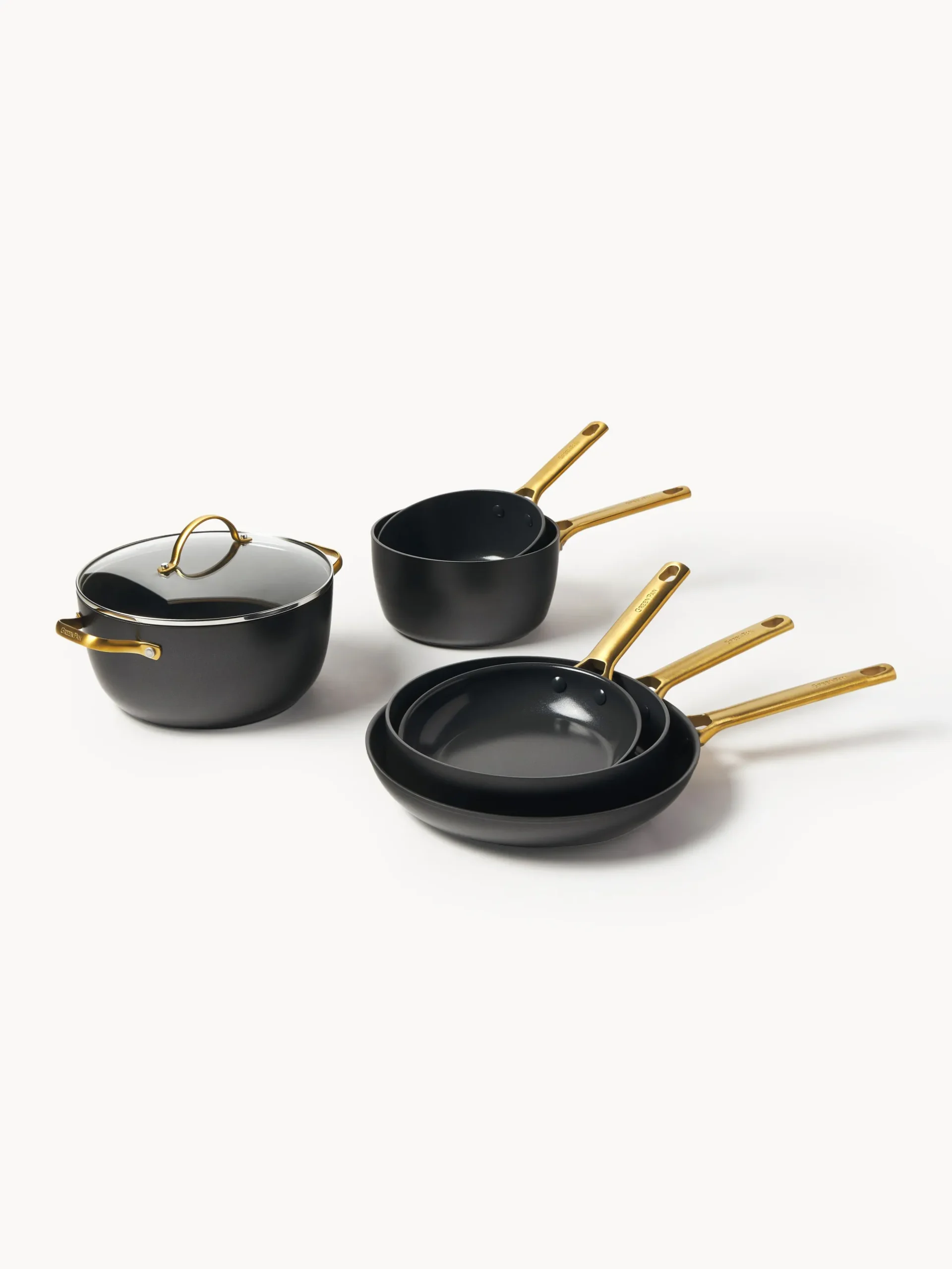Batteria di pentole con rivestimento antiaderente Padova, set da 10
