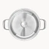 Batteria di pentole da cucina con tre strati KitchenAid, set da 7