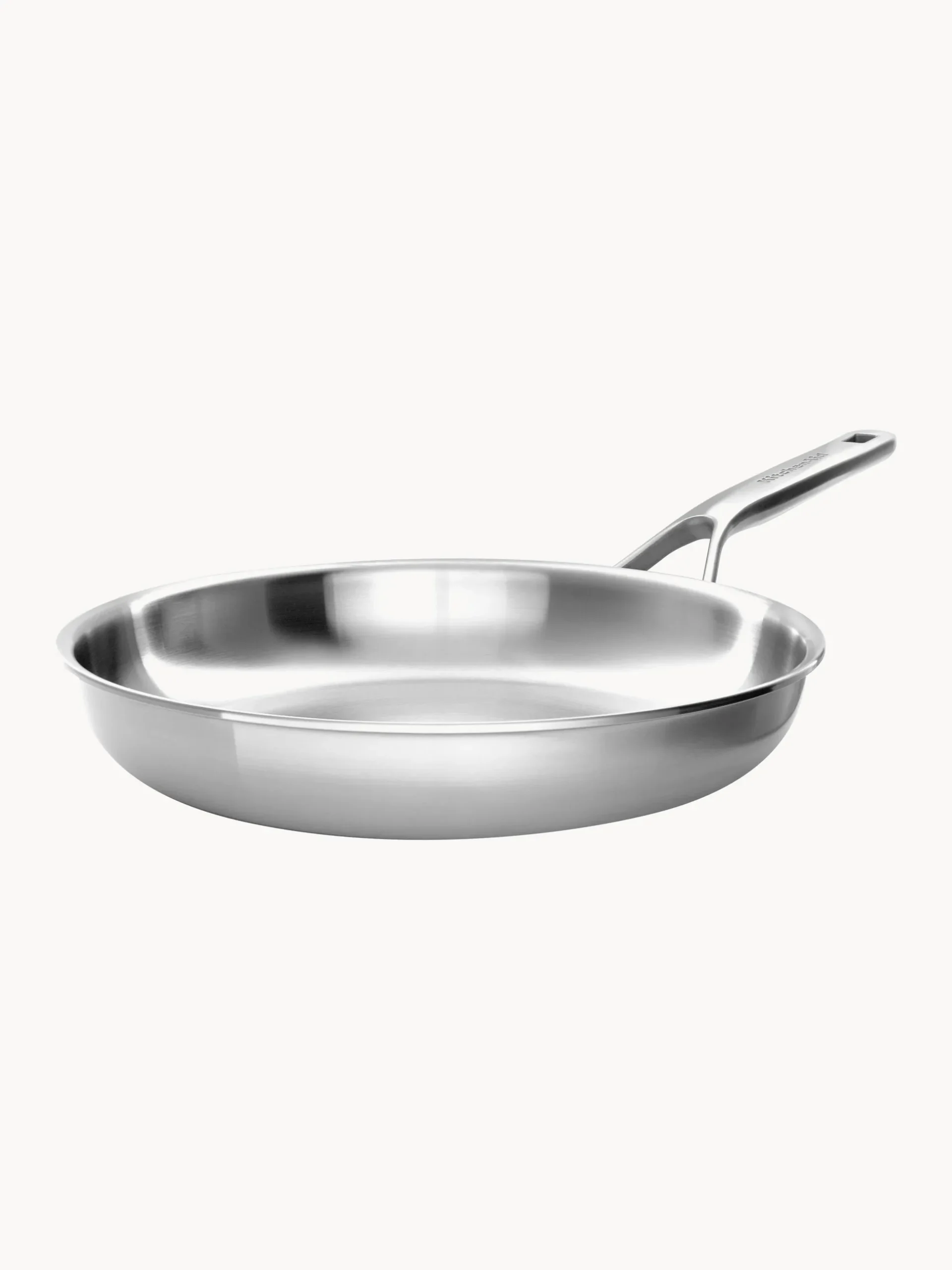 Batteria di pentole da cucina con tre strati KitchenAid, set da 7