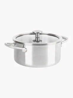 Batteria di pentole da cucina con tre strati KitchenAid, set da 7