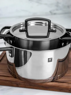Batteria di pentole in acciaio inossidabile Bellasera, set da 5