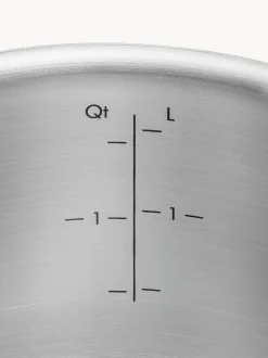 Batteria di pentole in acciaio inossidabile Pure, set da 5