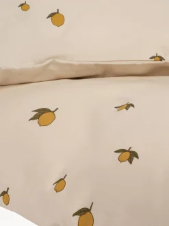 Biancheria da letto per bambini in cotone organico Lemon, varie misure