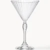 Bicchiere da Martini con struttura scanalata America's Cocktail 4 pz