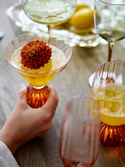 Bicchiere da vino in vetro soffiato Taurin