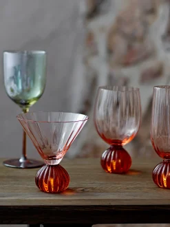 Bicchiere da vino in vetro soffiato Taurin