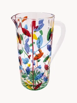 Brocca dipinta a mano Murano, 1 L