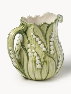 Brocca latte dipinta a mano Lily of the Valley