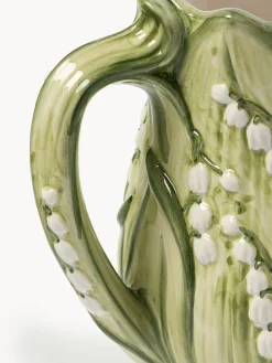 Brocca latte dipinta a mano Lily of the Valley