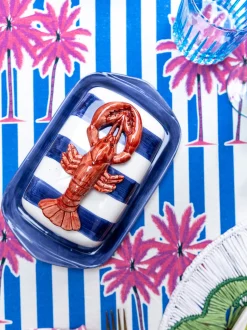 Burriera dipinta a mano Lobster