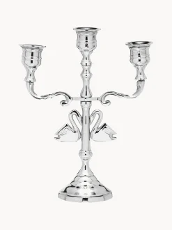 Candelabro Argent Swans