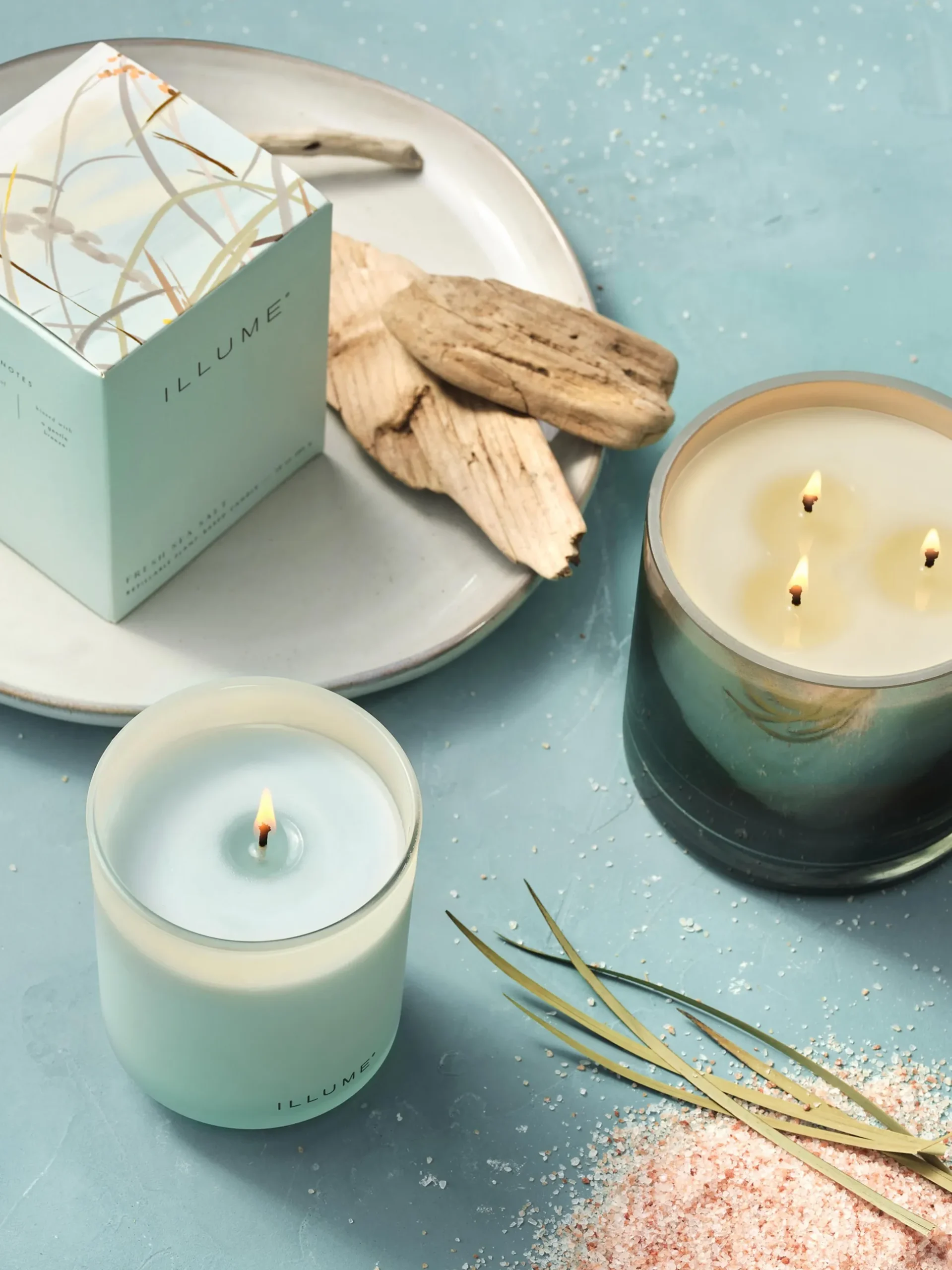 Candela profumata Refill (gelsomino e brezza marina)