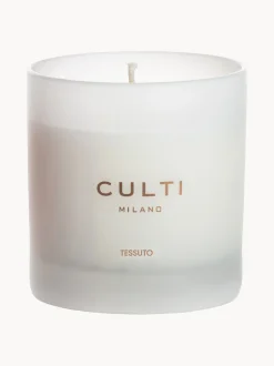 Candela profumata Tessuto (foglie di cassis, fiori di cotone, gelsomino, muschio bianco)
