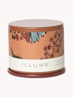 Candela profumata Vanity Tin (muschio di cashmere, foglia di tabacco e arancia)