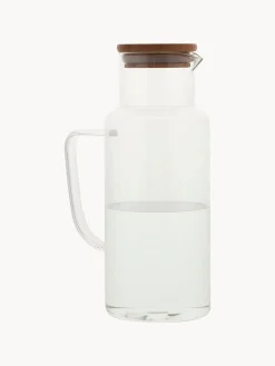 Caraffa con coperchio in bambù Jarro, 1 L