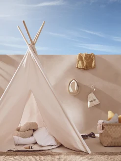 Casetta da gioco in cotone organico Tipi