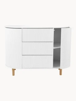 Cassettiera in legno fatta a mano Kai