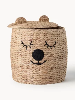 Cesta portaoggetti per bambini con coperchio Bear