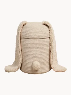 Cesto con coperchio fatto a mano Rita the Rabbit