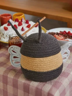 Cesto portaoggetti per bambini fatto a mano Baby Bee