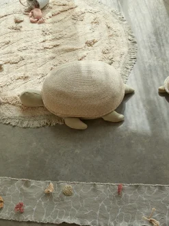 Cesto portaoggetti per bambini fatto a mano Mama Turtle