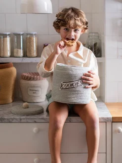 Cesto portaoggetti per bambini fatto a mano Cookie Jar