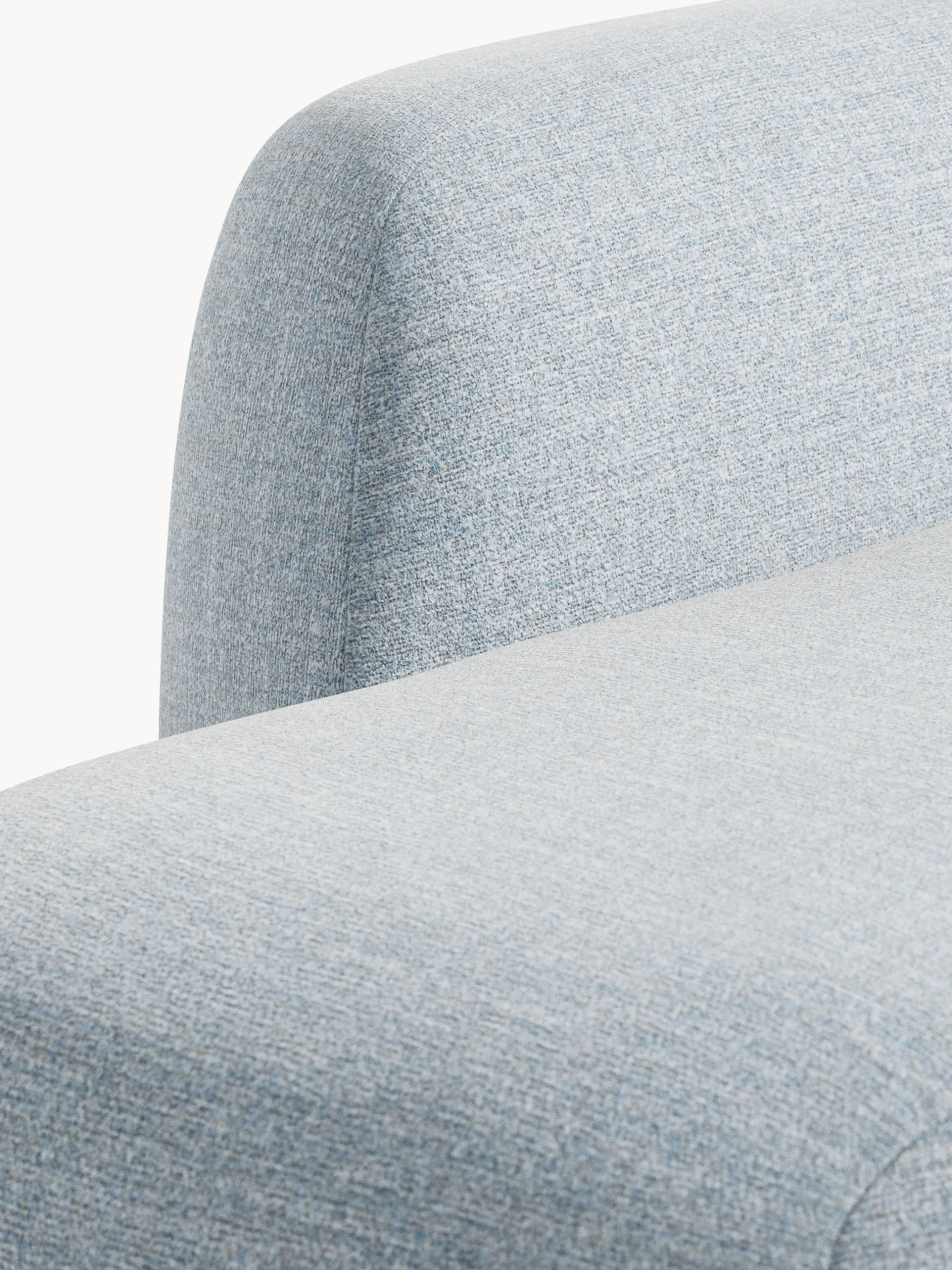 Chaise componibile 3 posti in bouclé Wolke