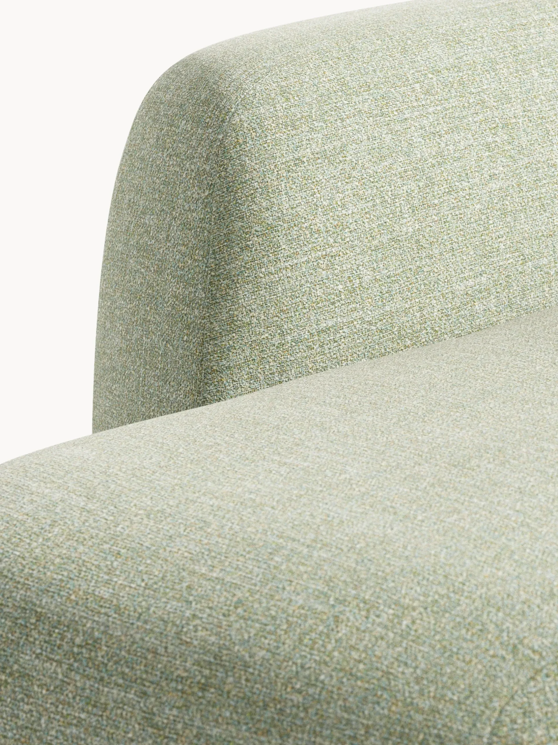 Chaise componibile 3 posti in bouclé Wolke