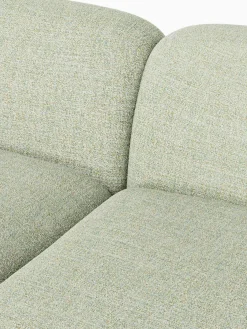 Chaise componibile 3 posti in bouclé Wolke