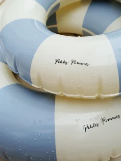 Ciambella gonfiabile stampata a mano Nordic Blue, varie misure