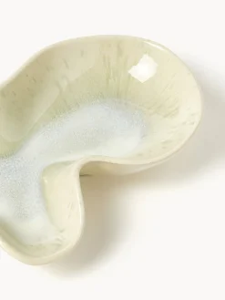 Ciotola da portata in gres fatta a mano Shell